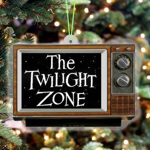 The Twilight Zone TV Set Retro Christmas Tree Holiday Ornament NEW